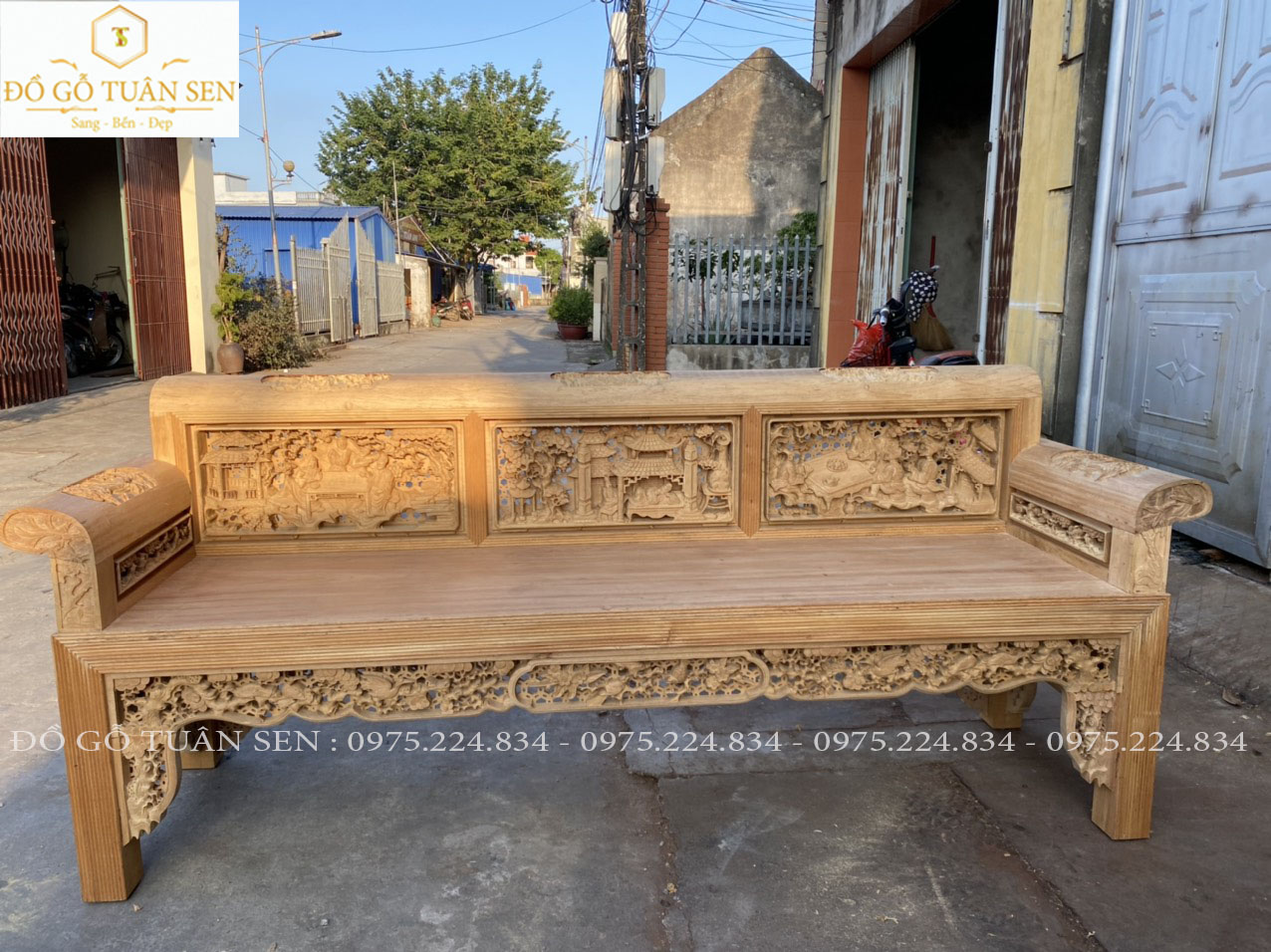 Mời các bác xem hình ảnh chi tiết top 99 bộ trường kỷ đẹp nhất 2023